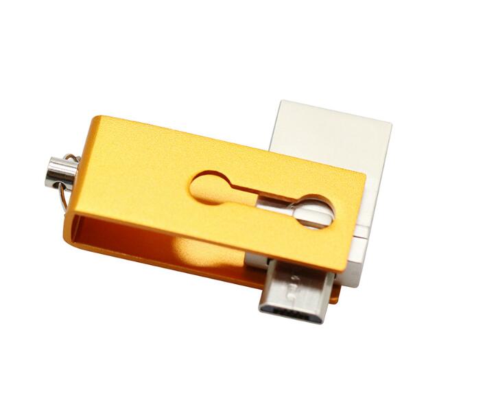 Mini metal OTG usb flash drive